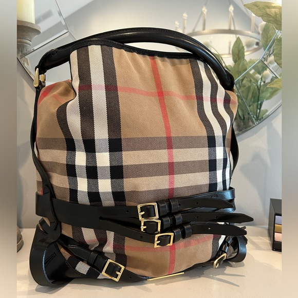 Burberry Bridle Gosford Hobo Medium Bag - Picture 1 of 9